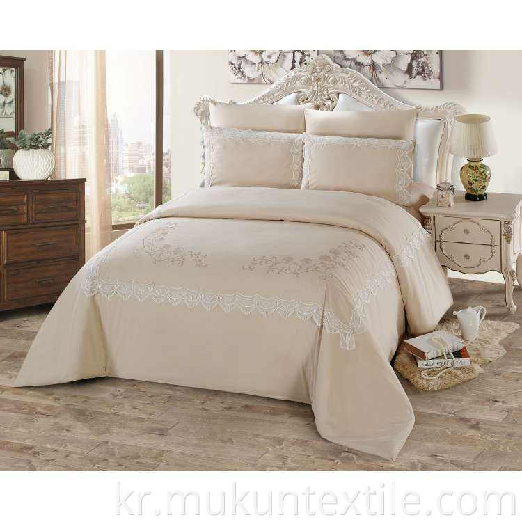  Cotton Embroidery Bedding Set